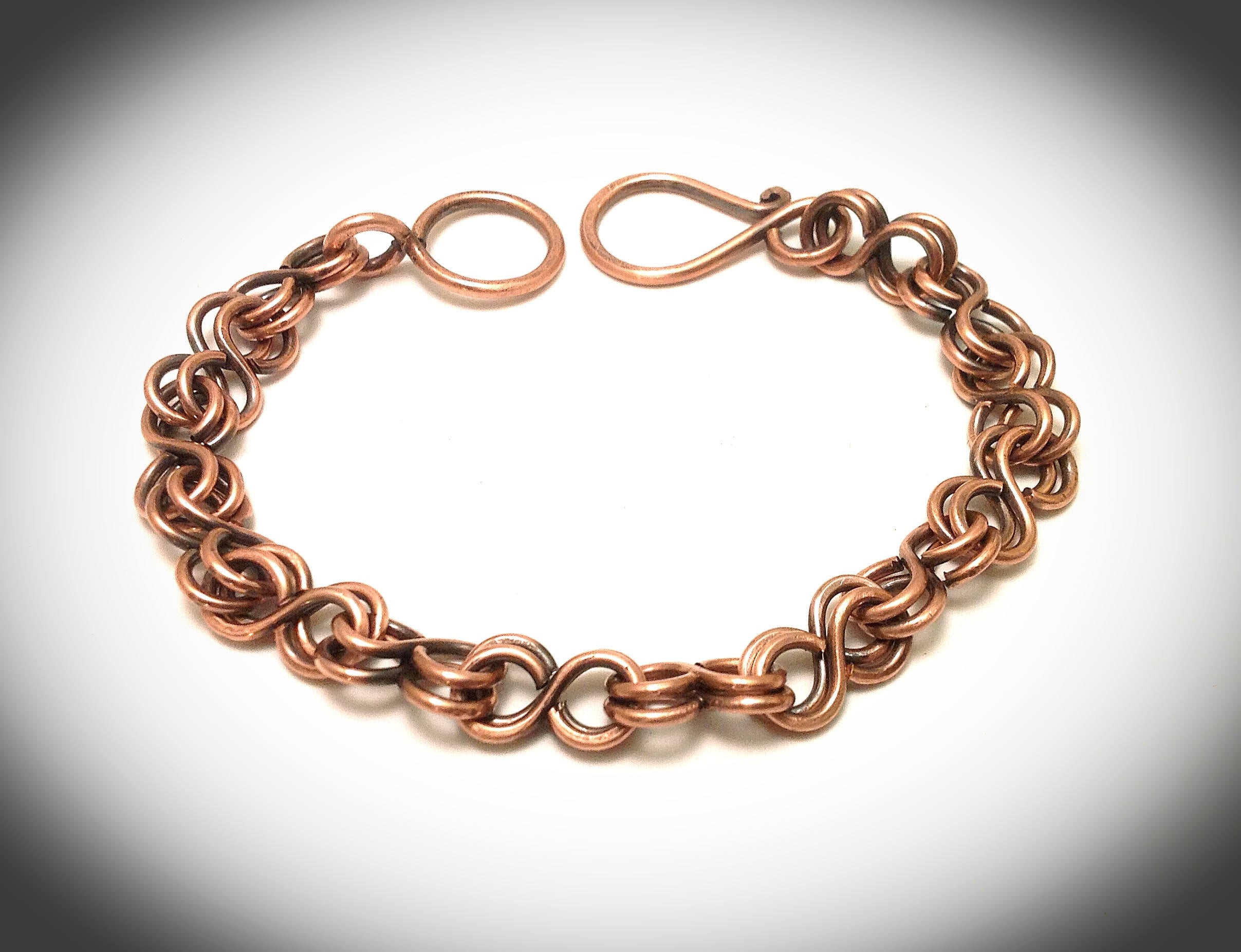 Copper bracelet Wire wrapped jewelry Copper wire wrapped Etsy