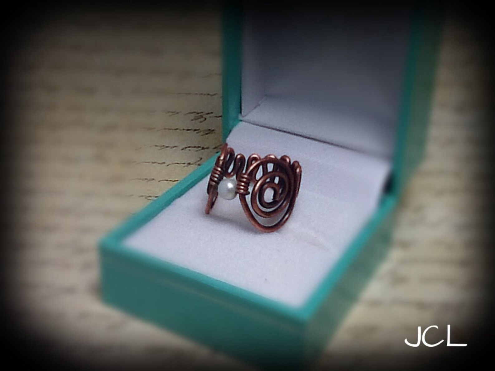 Wire Jewelry. Copper Wire Ring. Wire Wrapped Copper Ring With Etsy