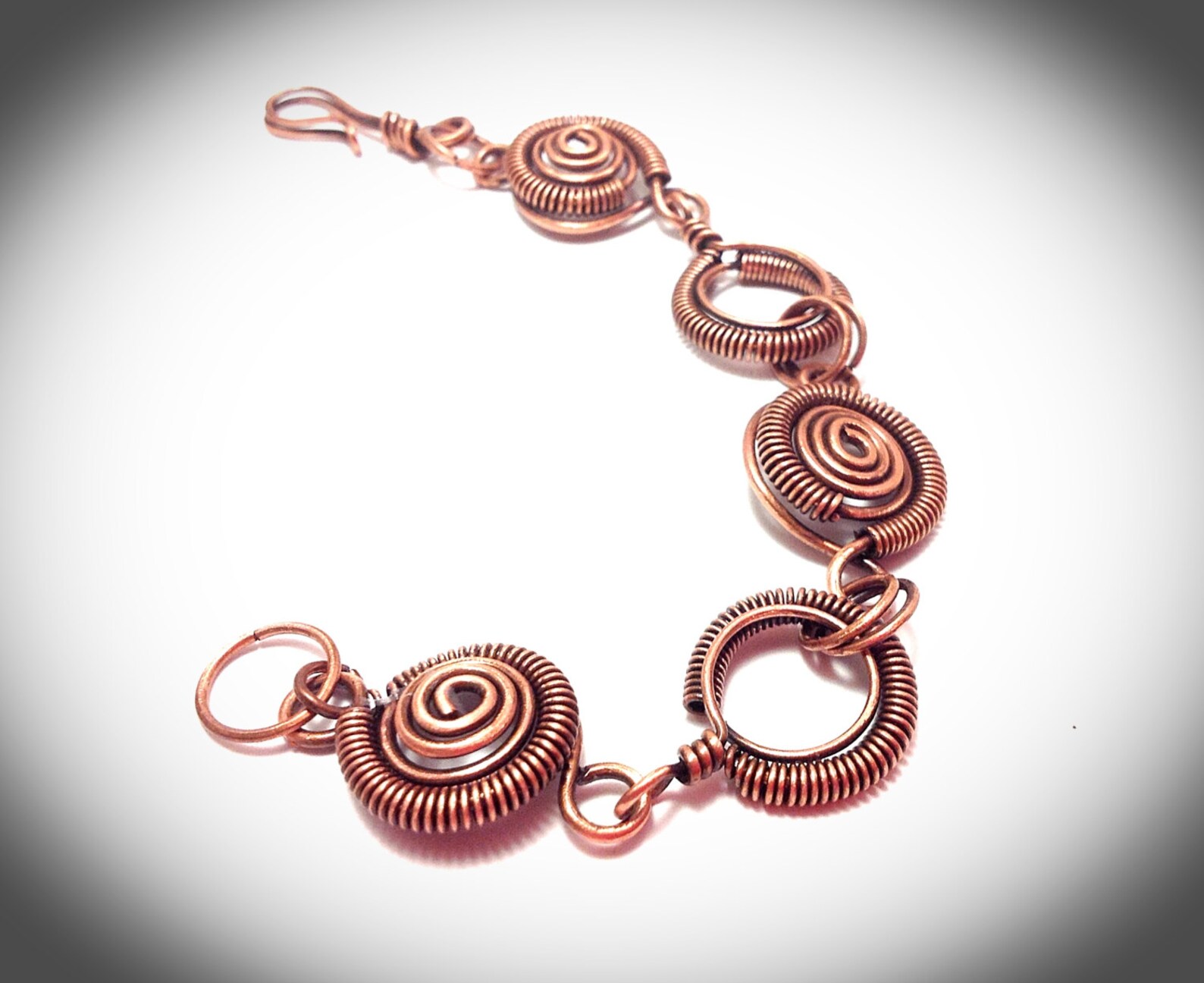 Wire Wrapped Jewelry. Copper Jewelry. Wire Jewelry. Antiqued Copper