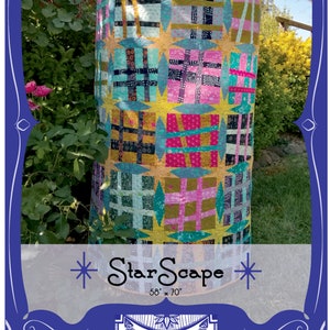 StarScape An Urban Folk Pattern from Blue Nickel Studios image 1
