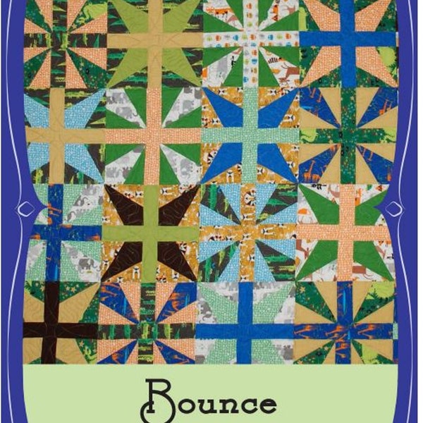 Bounce - An Urban Folk Pattern from Blue Nickel Studios - PDF Download