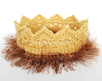 Crochet Baby Crown, Where The Wild Things Are Birthday Photo Prop