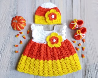 newborn candy corn costume