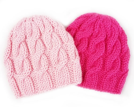 knitting cap for baby girl