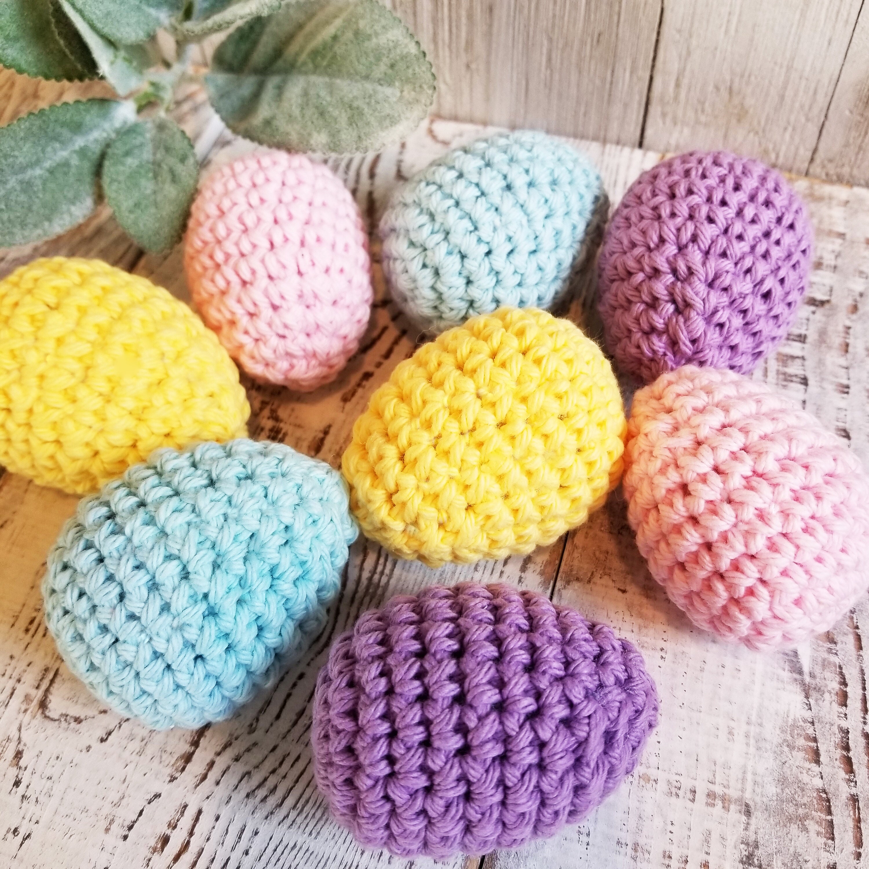 Crochet Easter Egg Pattern: Amigurumi Spring Decor (digital PDF) - Etsy