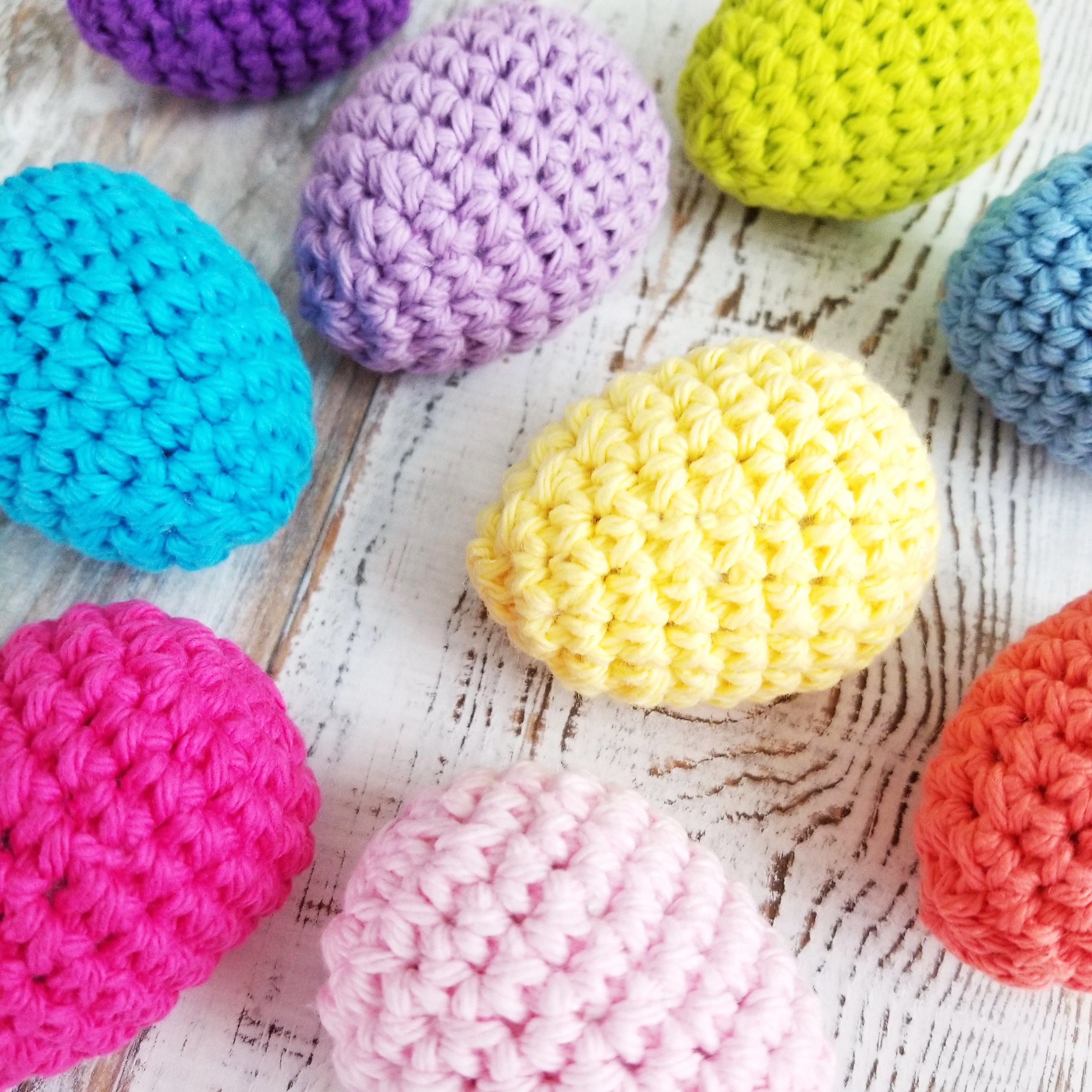 Crochet Easter Egg Pattern: Amigurumi Spring Decor (digital PDF) - Etsy
