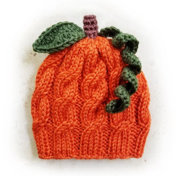baby pumpkin hat