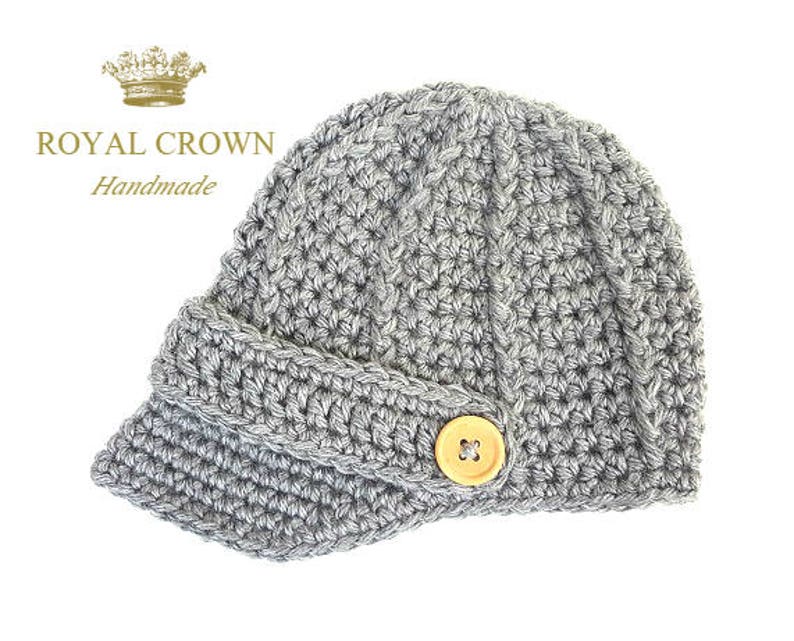 crochet newborn boy hat