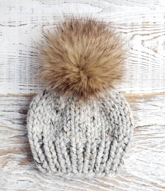 Newborn Winter Hat Newborn Pom Pom Hat 