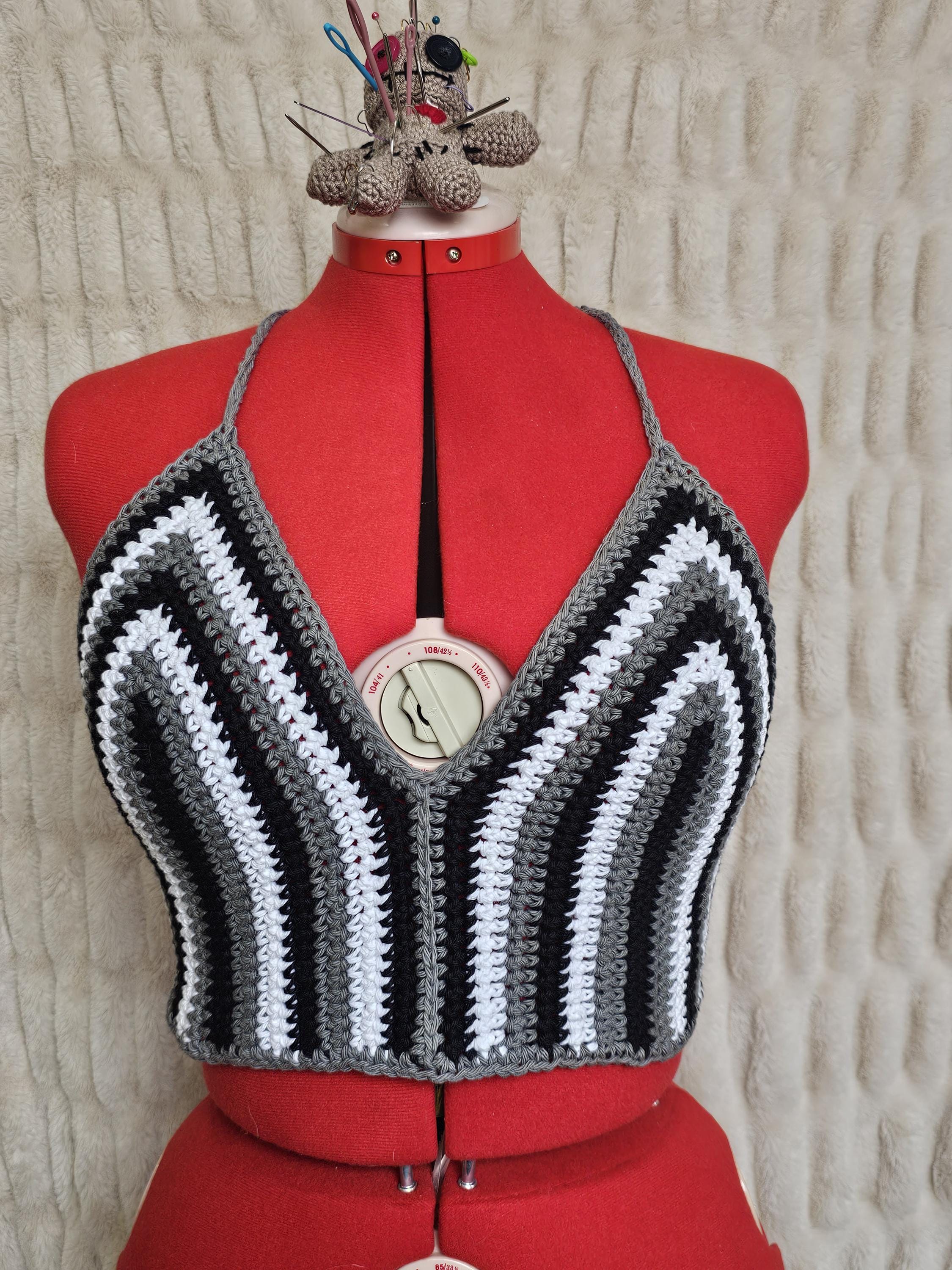 Retro  Stripes Summer Crop