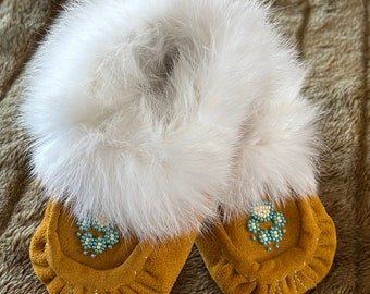 Toddler Size 6 moccasins