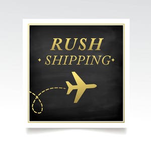 RUSH Frame SHIPPING & Expedited Production Add-On | Priority Processing for Custom Floater Frames | 1-6 Day Delivery Options | Buffy NY