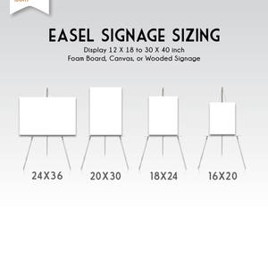 24 x 36 FOAM BOARD Printing . Email your Art File . Premium Prints with Archival Inks . Add an Easel . Framed Boards have No Glass bild 9