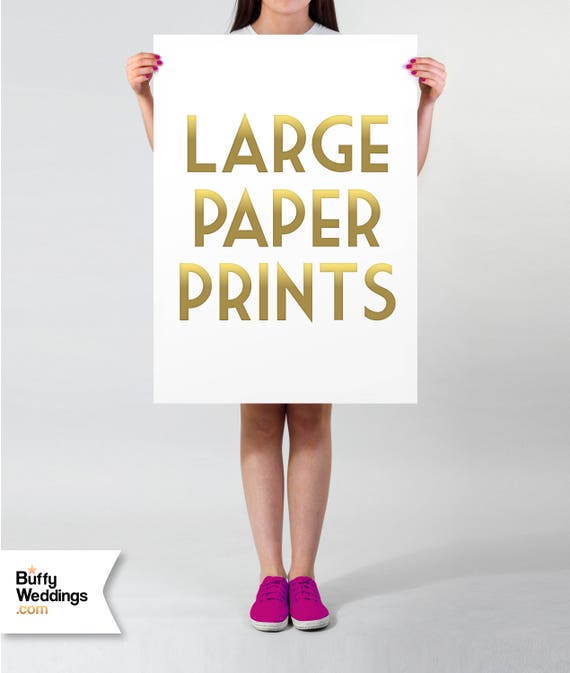 Print On Paper . Premium Heavyweight Matte Paper Prints & Archival inks . Email your Art File . Custom Sizes Frames and Matting available