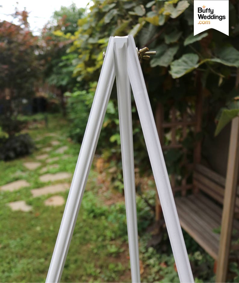 BLACK Easel . Wedding Sign Easel Floor Stand Displays Large Etsy