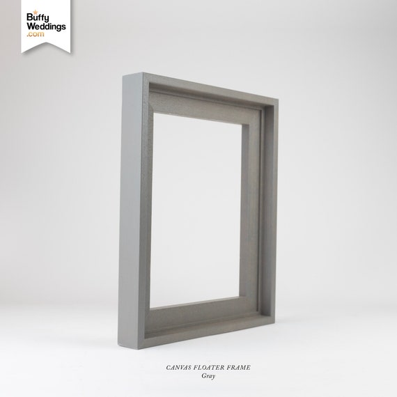 Charcoal Float Frame, Grey, Sold by at Home