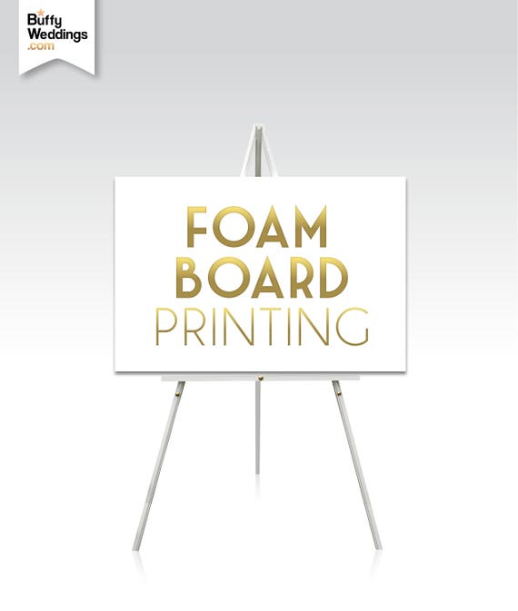 Custom Foam Boards and Foam Core Signs