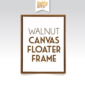 Floater Frame Sample Corners | Custom Wood Frame Finish Samples | Solid Maple & Poplar Stained or Painted - Try Before You Buy | Buffy NY image 13