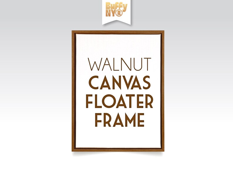 Floater Frame Sample Corners | Custom Wood Frame Finish Samples | Solid Maple & Poplar Stained or Painted - Try Before You Buy | Buffy NY image 13
