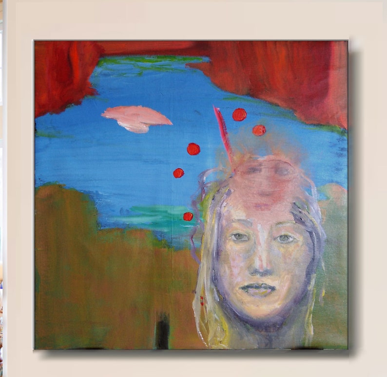 Dream Framed canvas soul Painting