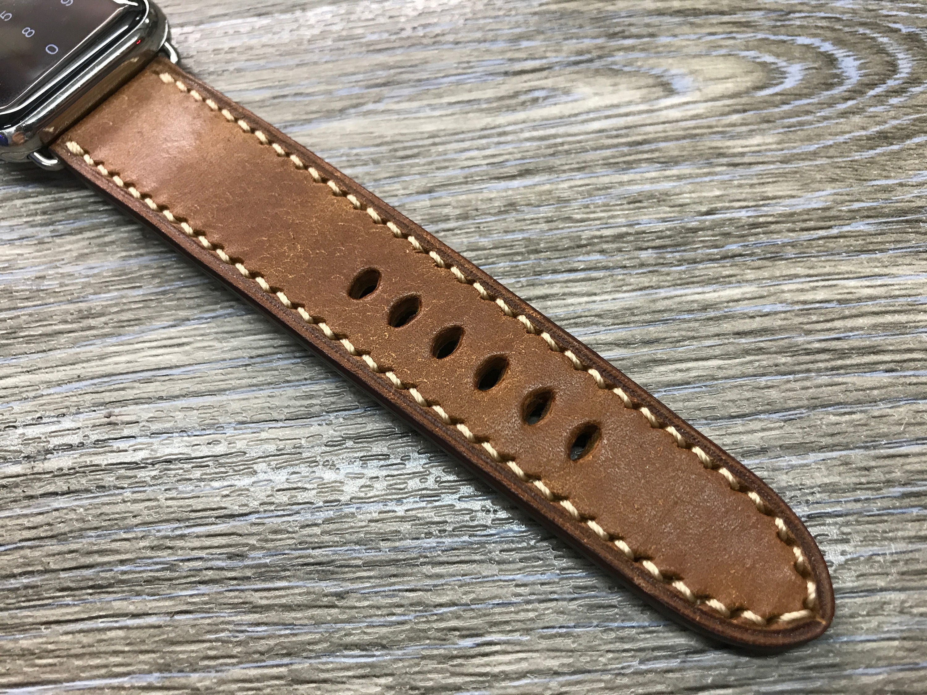 Apple Watch 44mm 38mm 40mm 42mm Caramel Apple Watch Band | Etsy