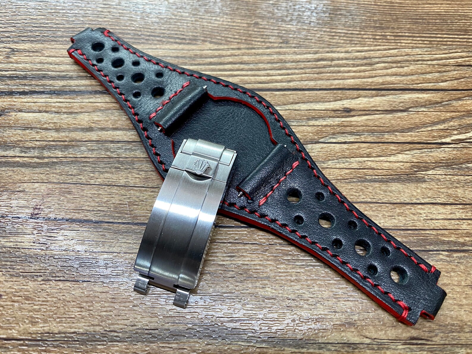 racing style watch strap