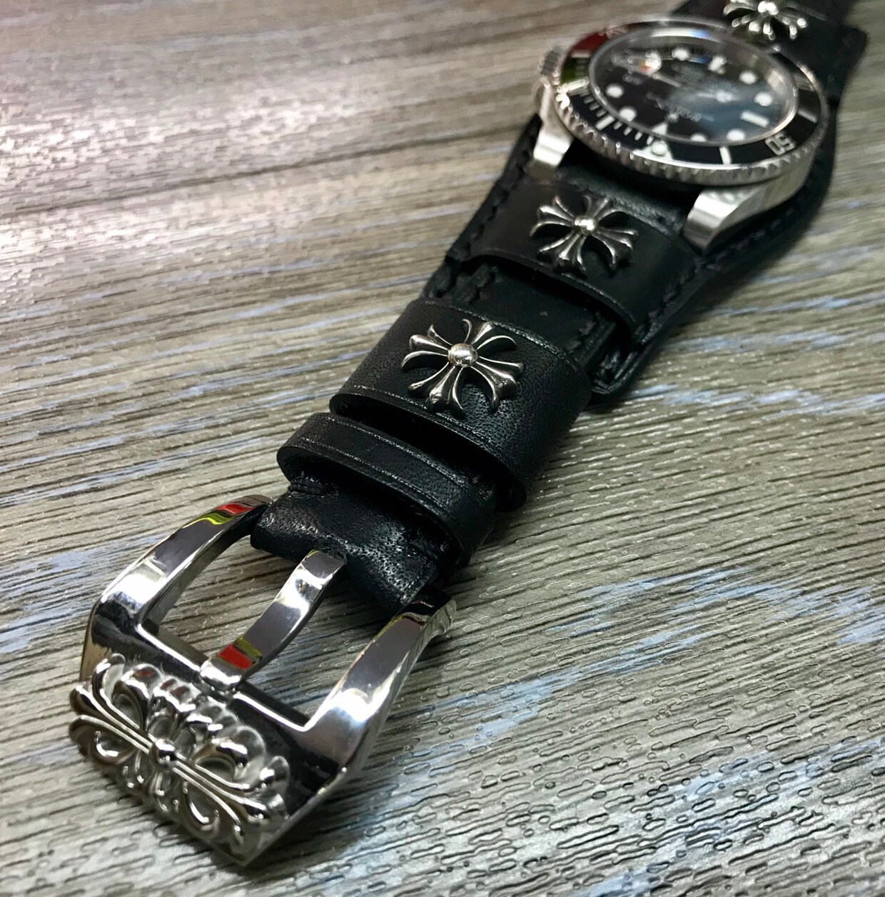 high end leather watch straps