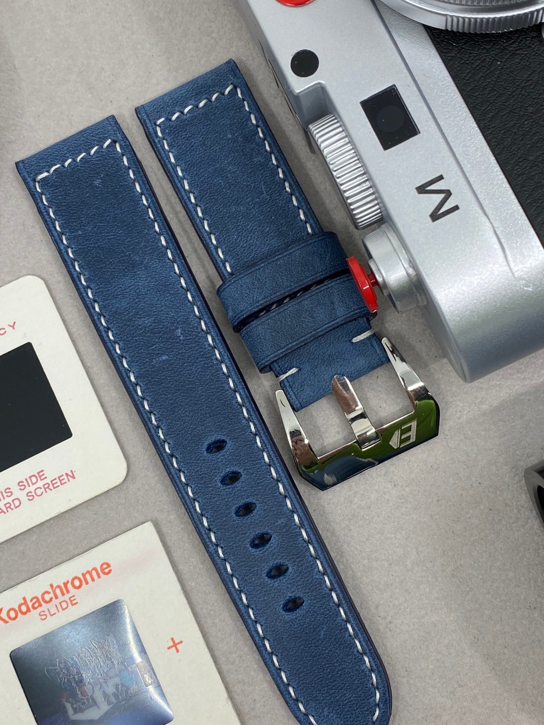 Vintage-Uhrenarmband Aus Echtem Rindsleder, 18–24 Mm Günstig Kaufen - Preis, Kostenloser Versand, Echte Bewertungen Mit Fotos
