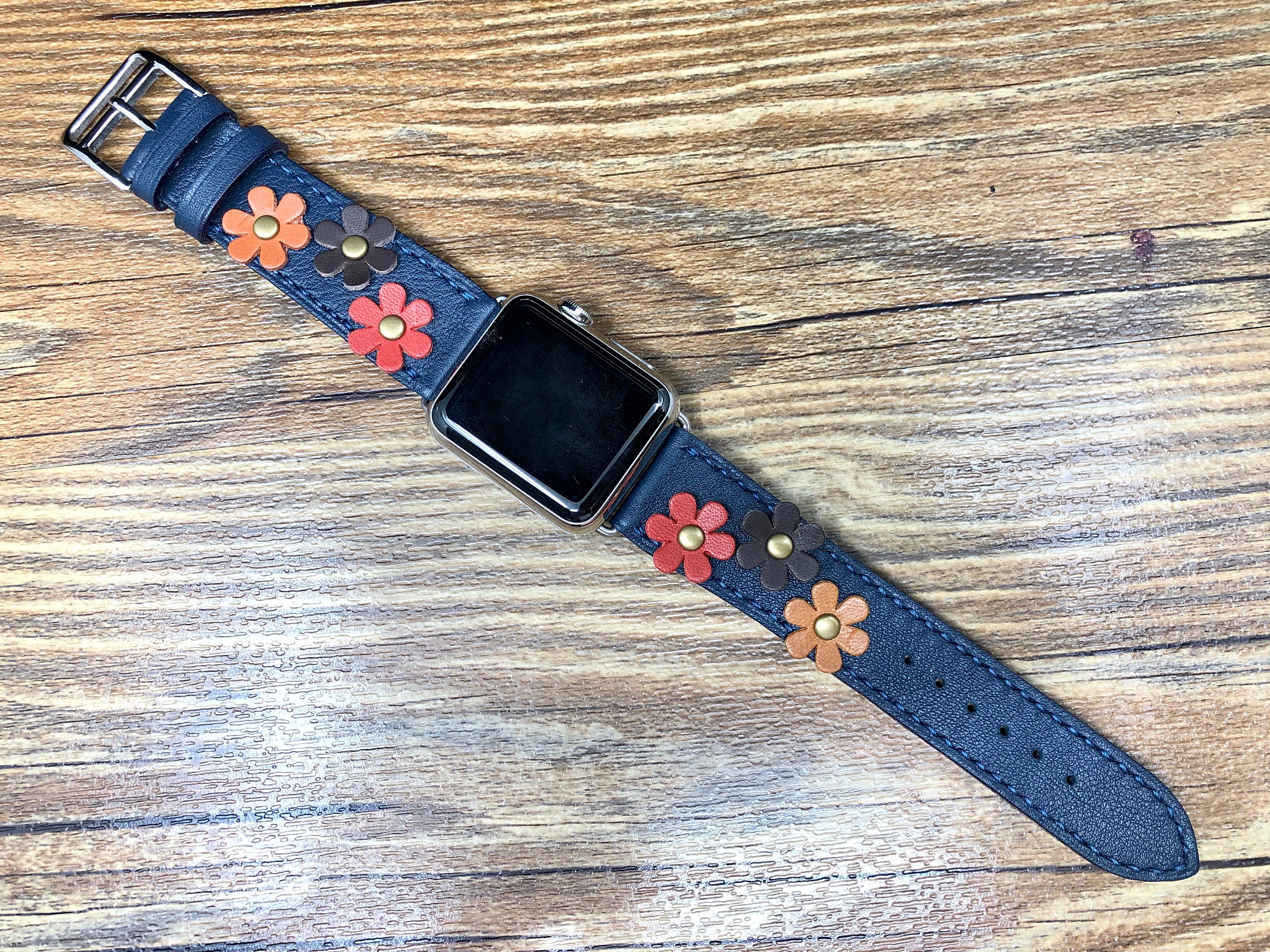 Coach Women's Apple Watch Strap - Brown