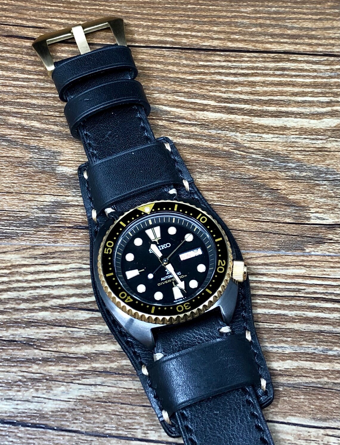 Leather Bund Straps Leather Watch Strap 22mm Full Bund Etsy