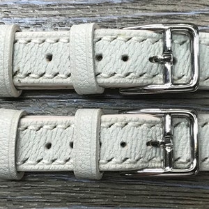 Apple Watch Band, Apple Watch Strap, Double Buckle Cuff Watch Band, Mother's Day Sale, FREE SHIPPING, Cream white, Apple Watch 38mm & 42mm
