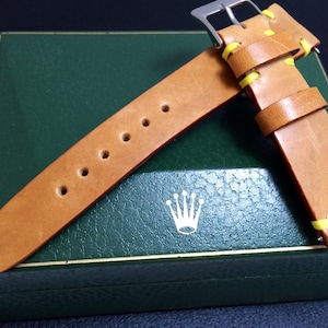 Leather watch Strap, 20mm watch strap, 19mm watch band, 20mm strap, 20mm watch band, leather watch band, Vintage Leather, FREE SHIPPING