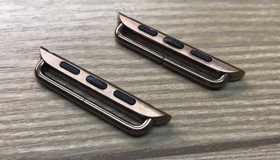 Apple Watch Adapter, Apple Watch band Adapter, Apple Watch Series 6 Stainless Steel Gold, Apple Watch 40mm 44mm 38mm 42mm, FREE SHIPPING