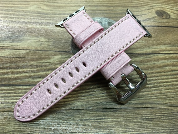 Apple Watch Band, Apple Watch Series 7 45mm, 41mm, Pink Apple Watch Straps, iWatch Series 6 44mm Bands, Anniversary Gift Ideas for wife