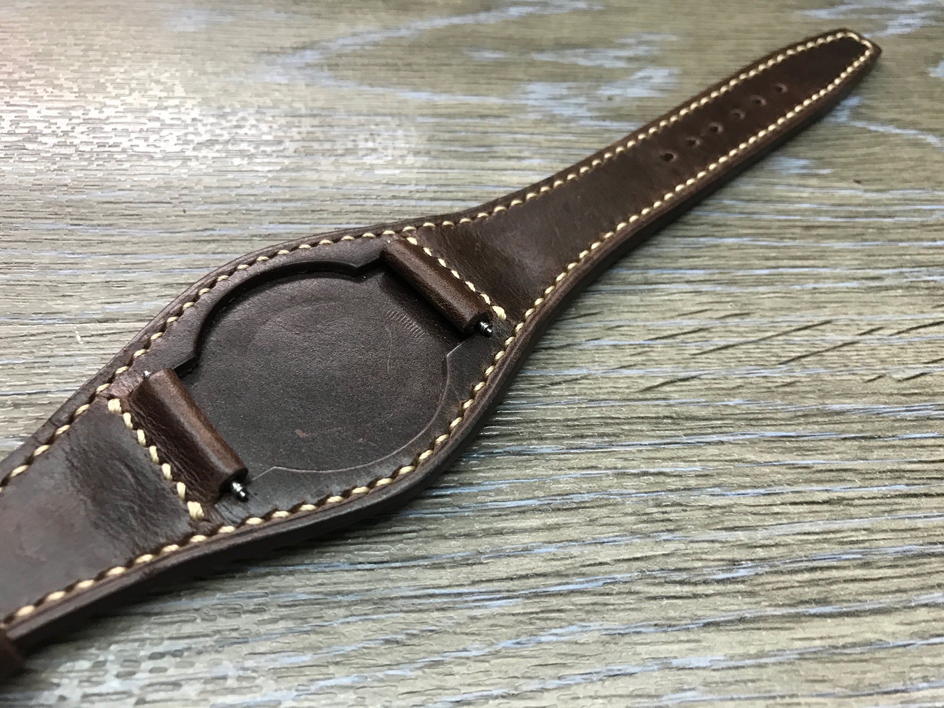 Leather watch band 20mm watch band Leather Watch Strap | Etsy