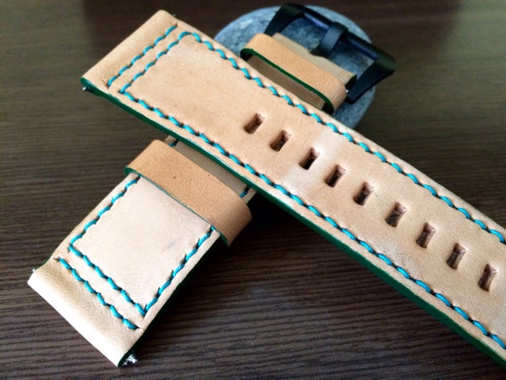 Real Leather watch strap for SevenFriday watch - 28mm/24mm