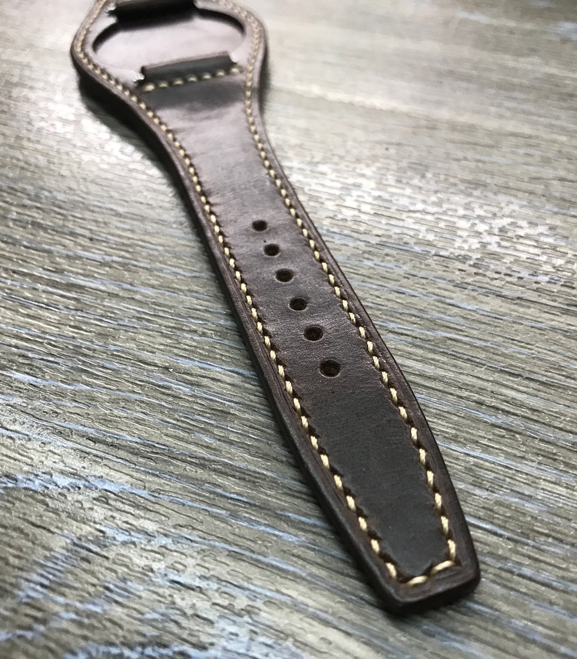 Leather watch band 20mm watch band Leather Watch Strap | Etsy