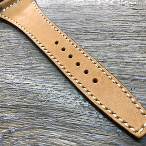 Leather Watch Strap Full Bund Strap Leather Watch Band Cuff - Etsy