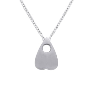 Planchette Necklace | Ouija Spirit Board Gothic Jewellery | Stainless Steel Jewellery | Gothic Necklace | Witch Necklace | Large Statement