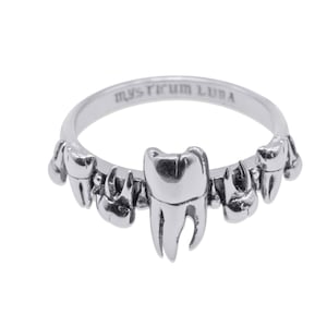 Teeth Of The Taken Ring | Tooth Stacking Band