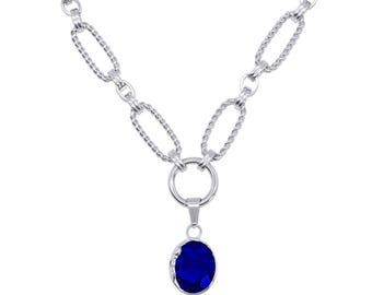 Tentacle of the Tides Blue Stone Necklace