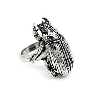 Beetle Ring | Insect Jewellery| Stainless Steel ring |Gothic Ring |Cottage Core