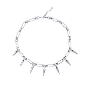 Temptress Chain Choker |  Stainless Steel Necklace | Statement Necklace | Gothic Gift For Her |  Chain Style Accessories | Gift For Him |