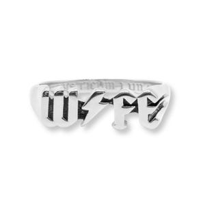 Alternative Wife Ring | Gothic wedding ring | Alternative Wedding ring | personalised wedding ring | personalised engagement ring | gift