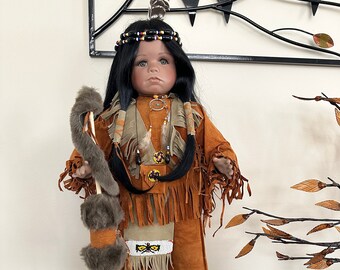 Native American young Brave