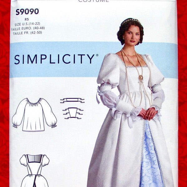 Renaissance Sewing Patterns Etsy