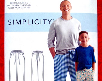 Simplicity Easy Sewing Pattern 3971 Pajama Set Knit Tank Top - Etsy