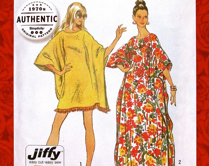 Simplicity Pattern5628 Simplicity Easy Sewing Pattern 5628 Caftan, Maxi & Short, Casual ...