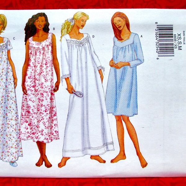 Petite Nightgowns Etsy