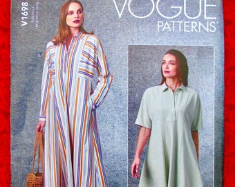 Very Easy Vogue SEWING PATTERN V9232 Misses Caftan In 2 Lengths XS-M Or L-XXL 